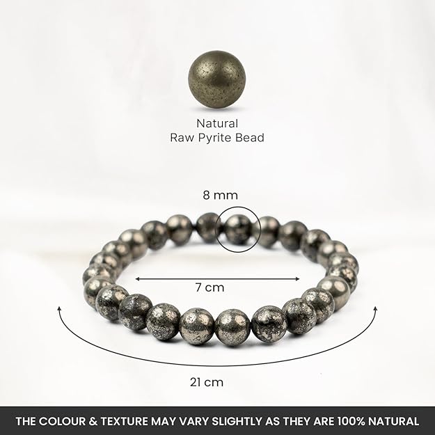 Money Magnet Bracelet : Pyrite Bracelet