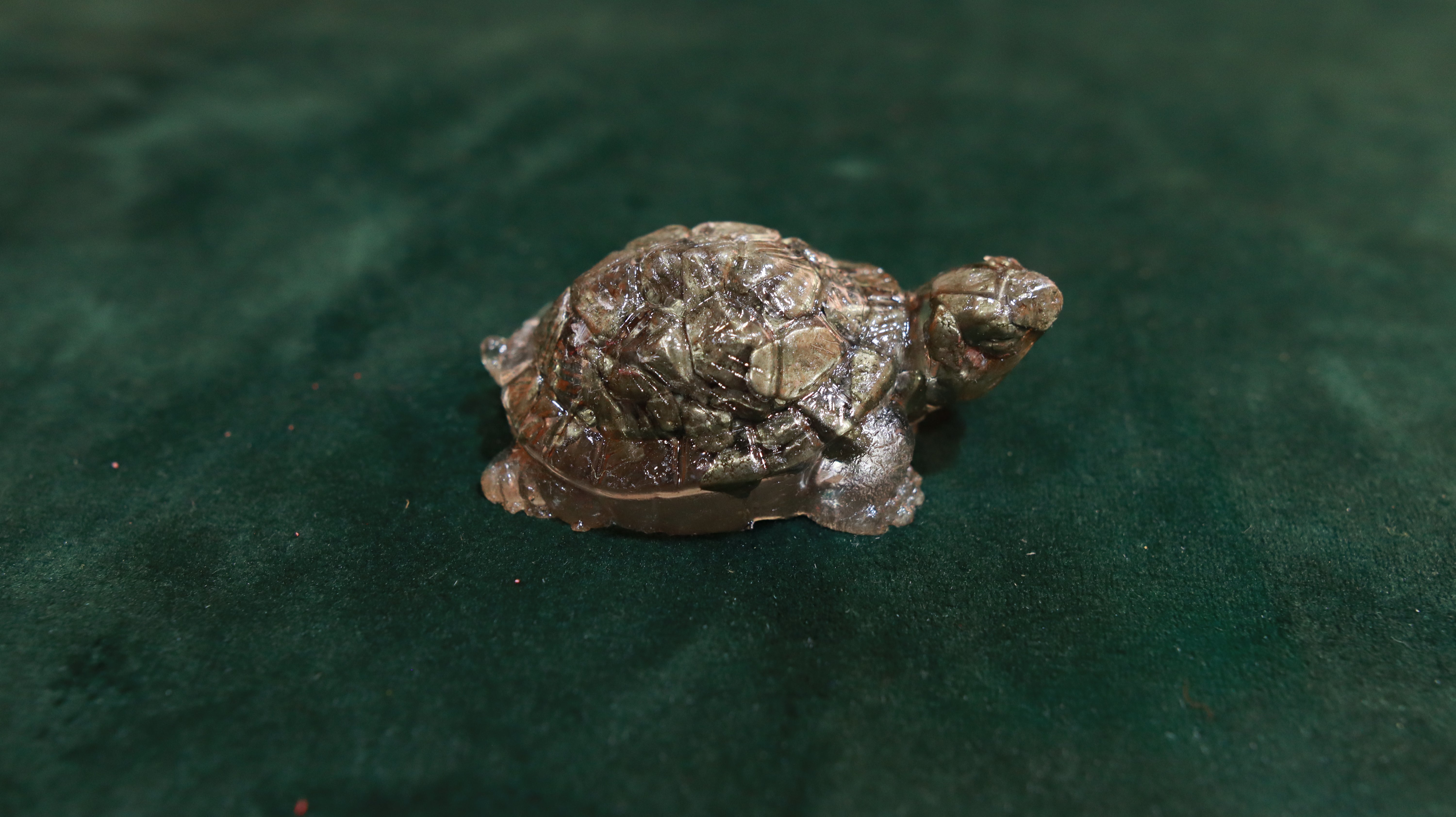 Pyrtie Tortoise | Crystal Feng Shui Figurine for Wealth & Longevity