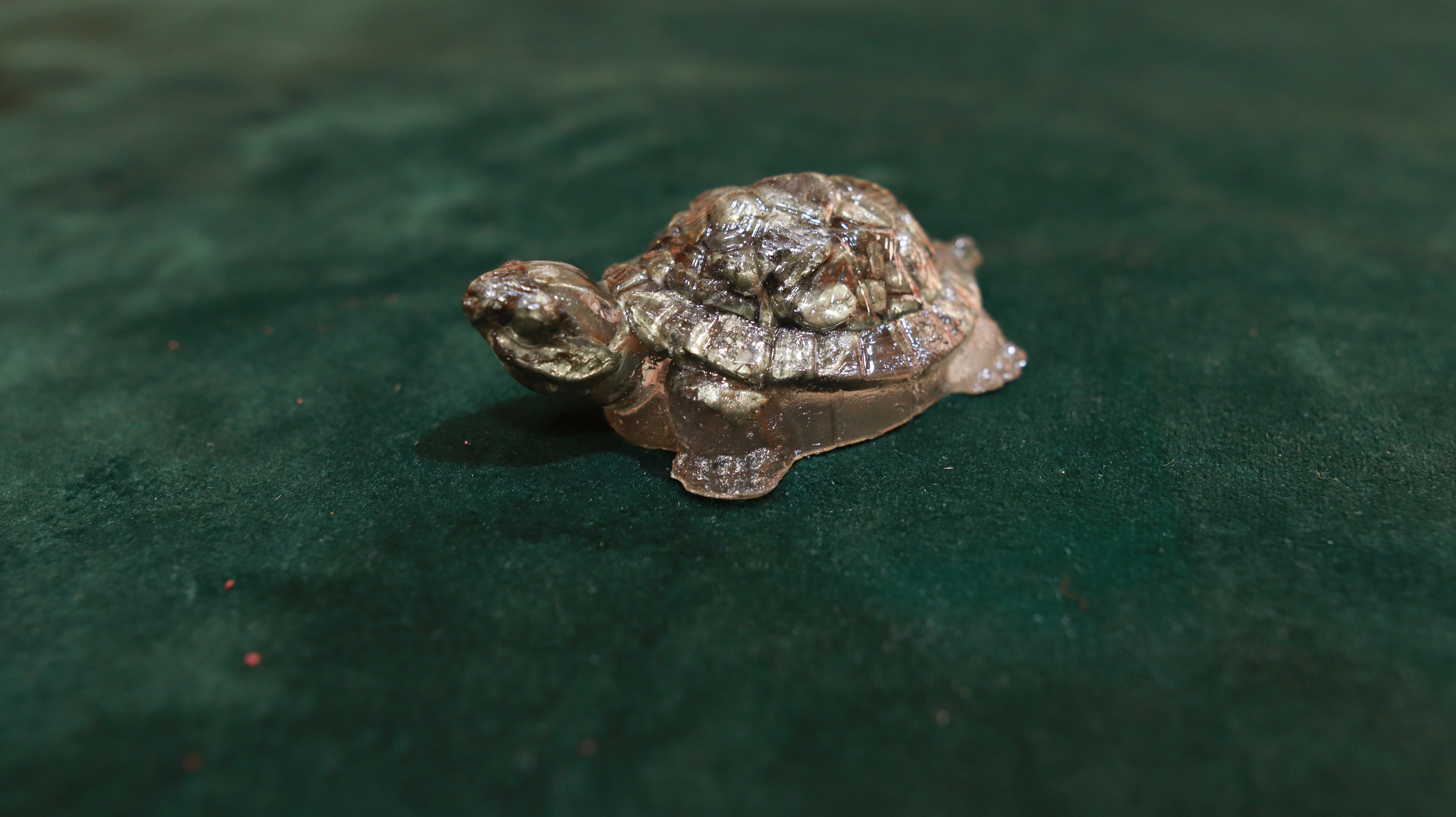 Pyrtie Tortoise | Crystal Feng Shui Figurine for Wealth & Longevity