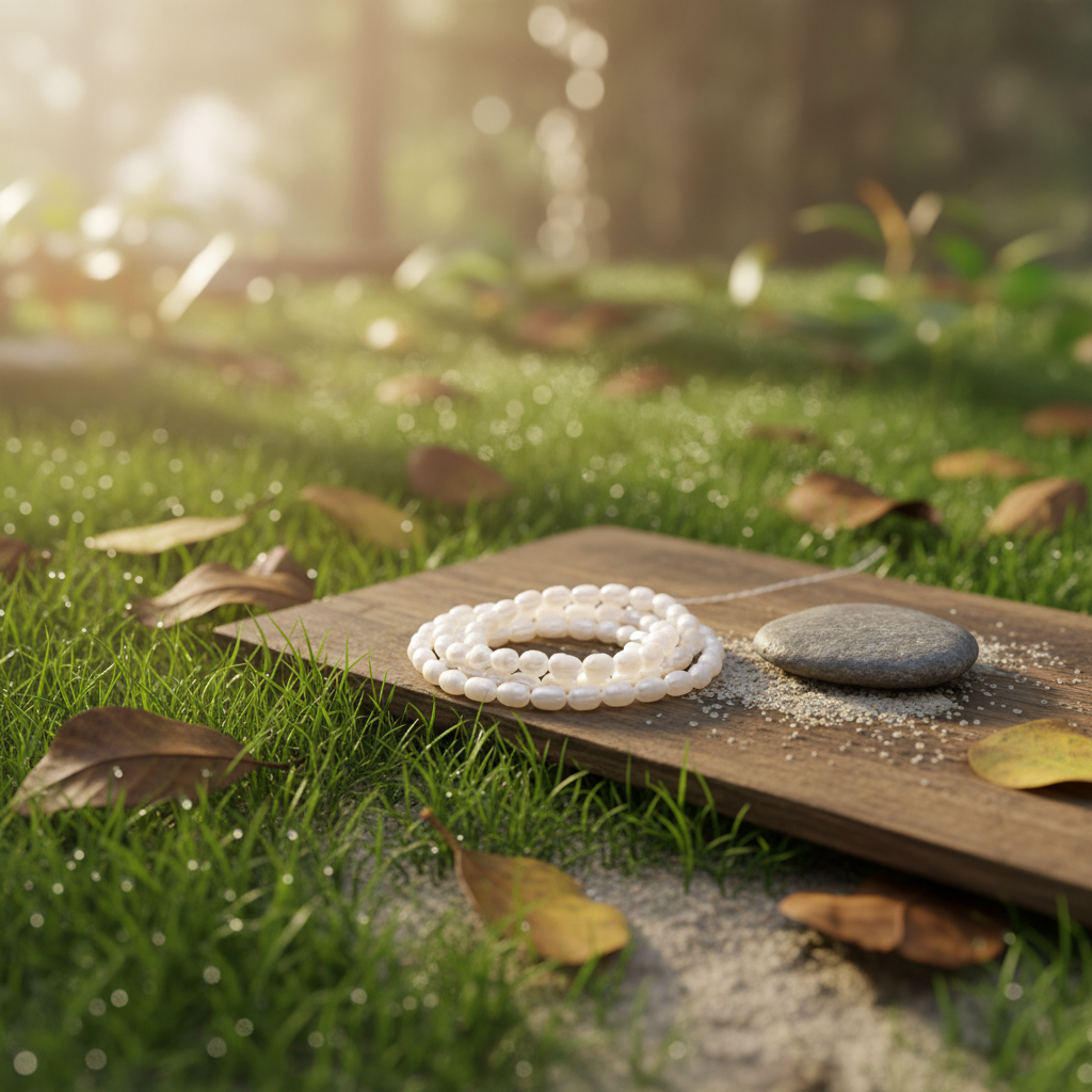 Pearls Mala Free shape