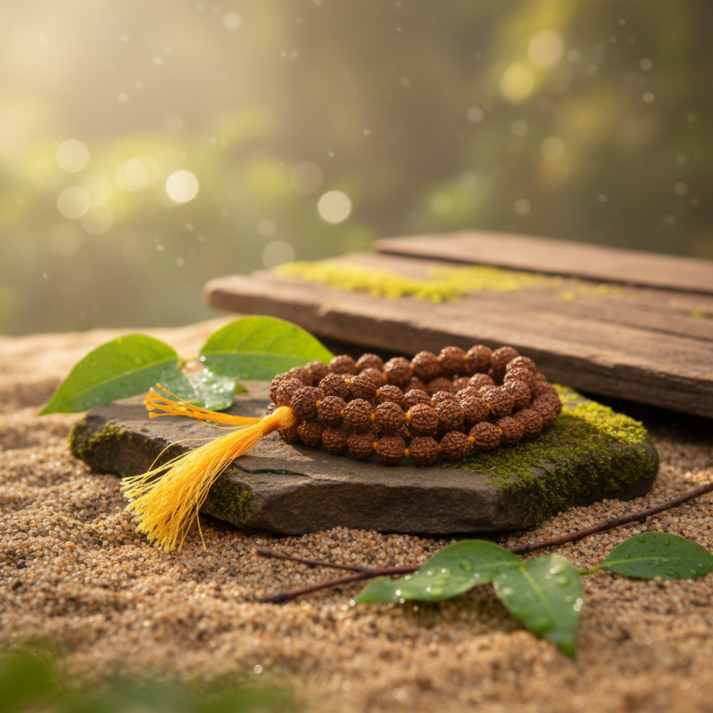 Rudraksha Mala  8 MM