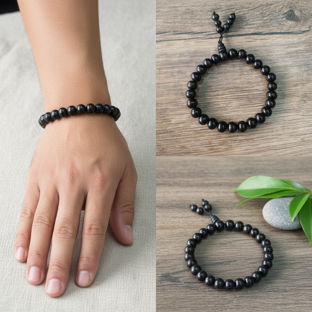 Certified karungali Bracelet 8 MM