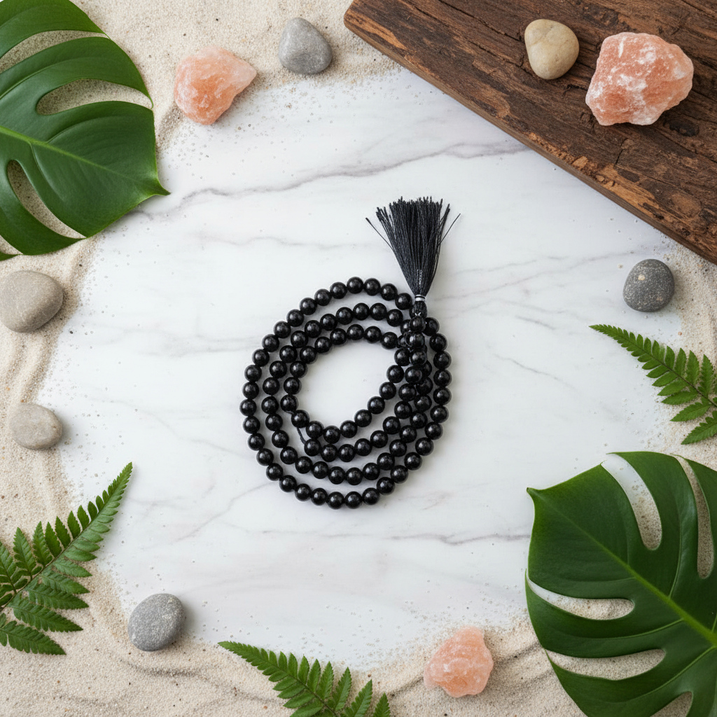 Krishna Spatika Mala 8 MM