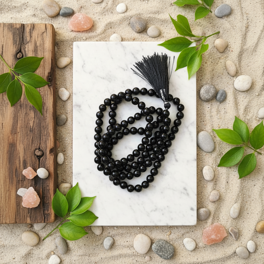 Krishna Spatika Mala 8 MM