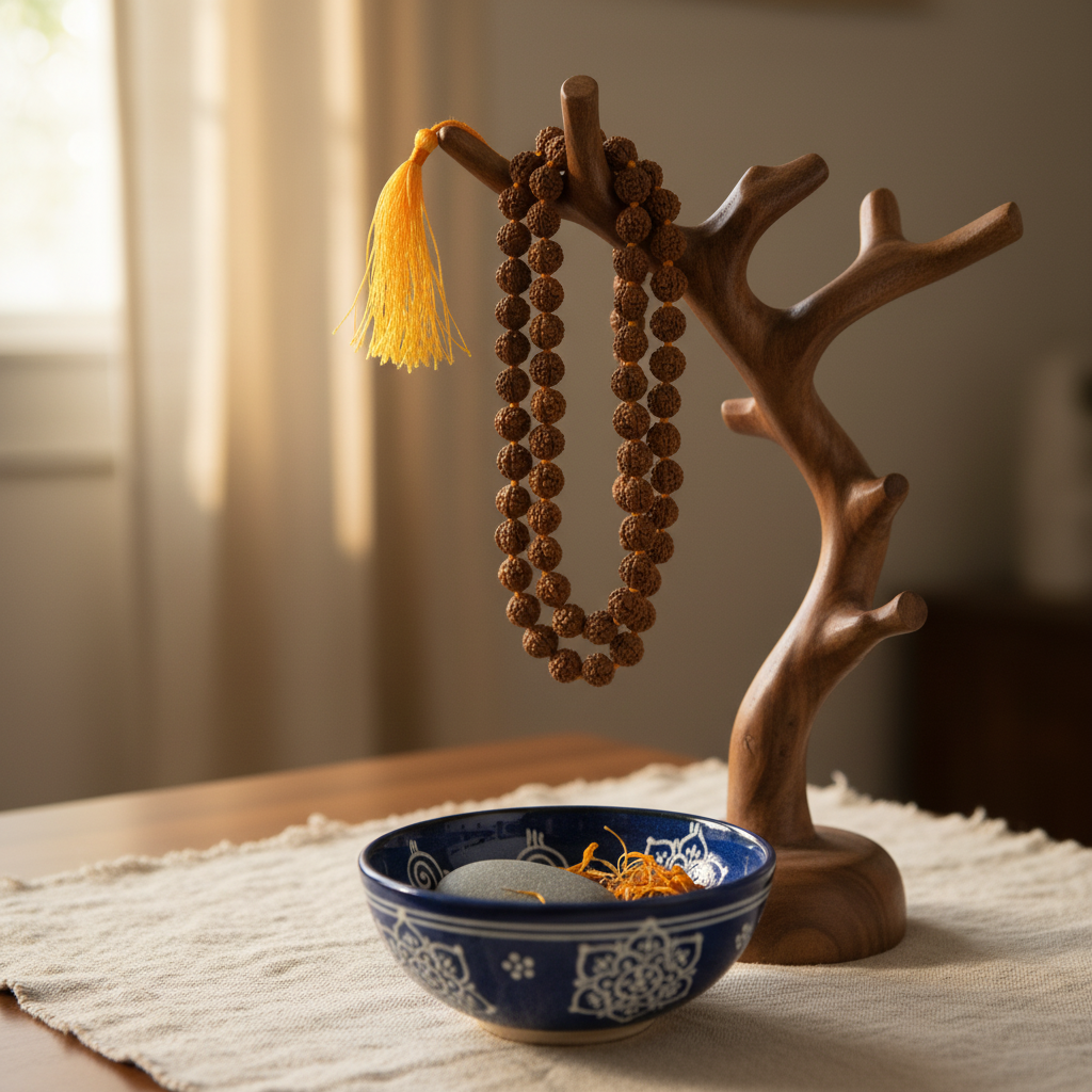 Rudraksha Mala  8 MM