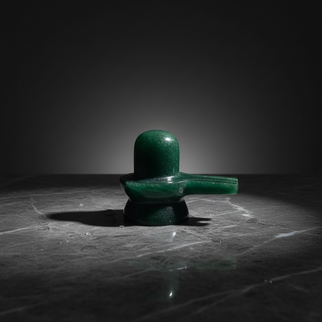 Marakatha Shiva Lingam
