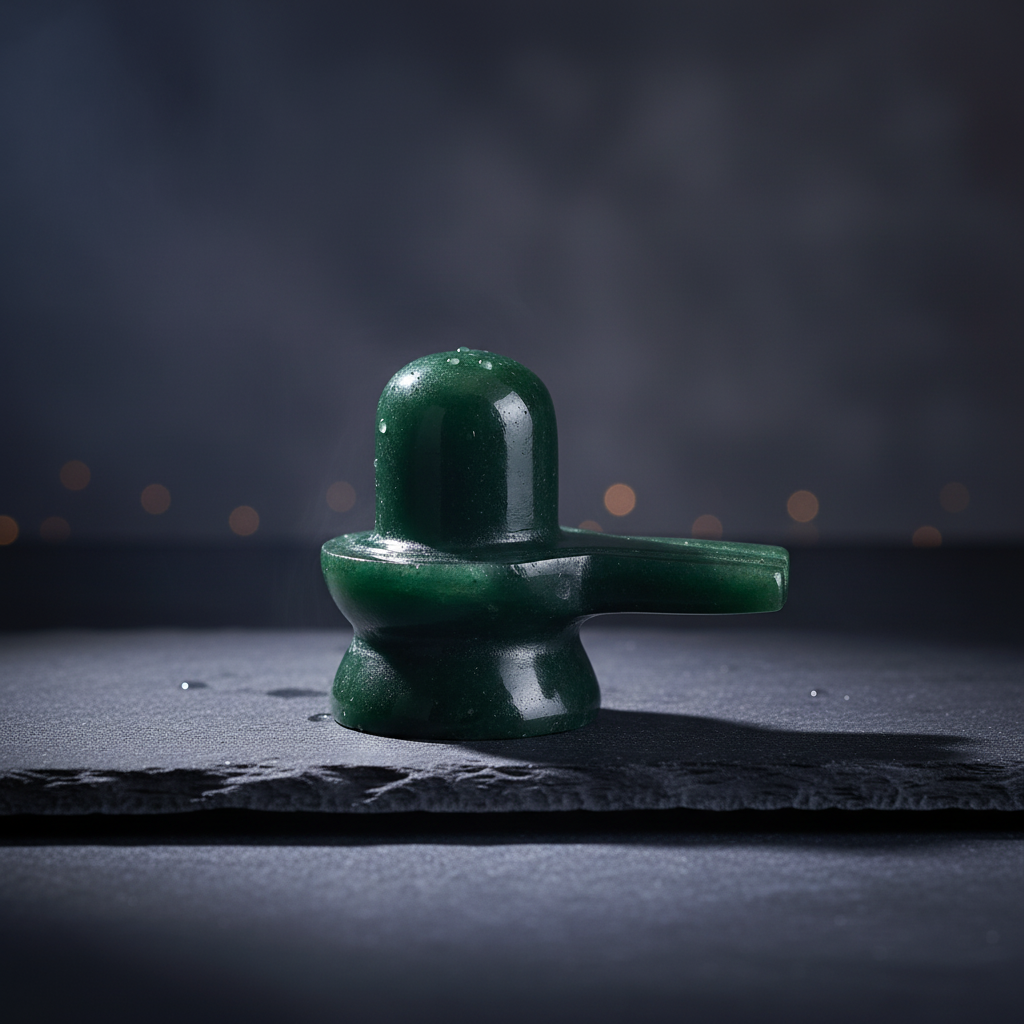 Marakatha Shiva Lingam