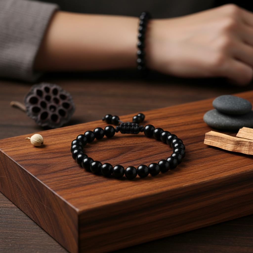 Certified karungali Bracelet 8 MM