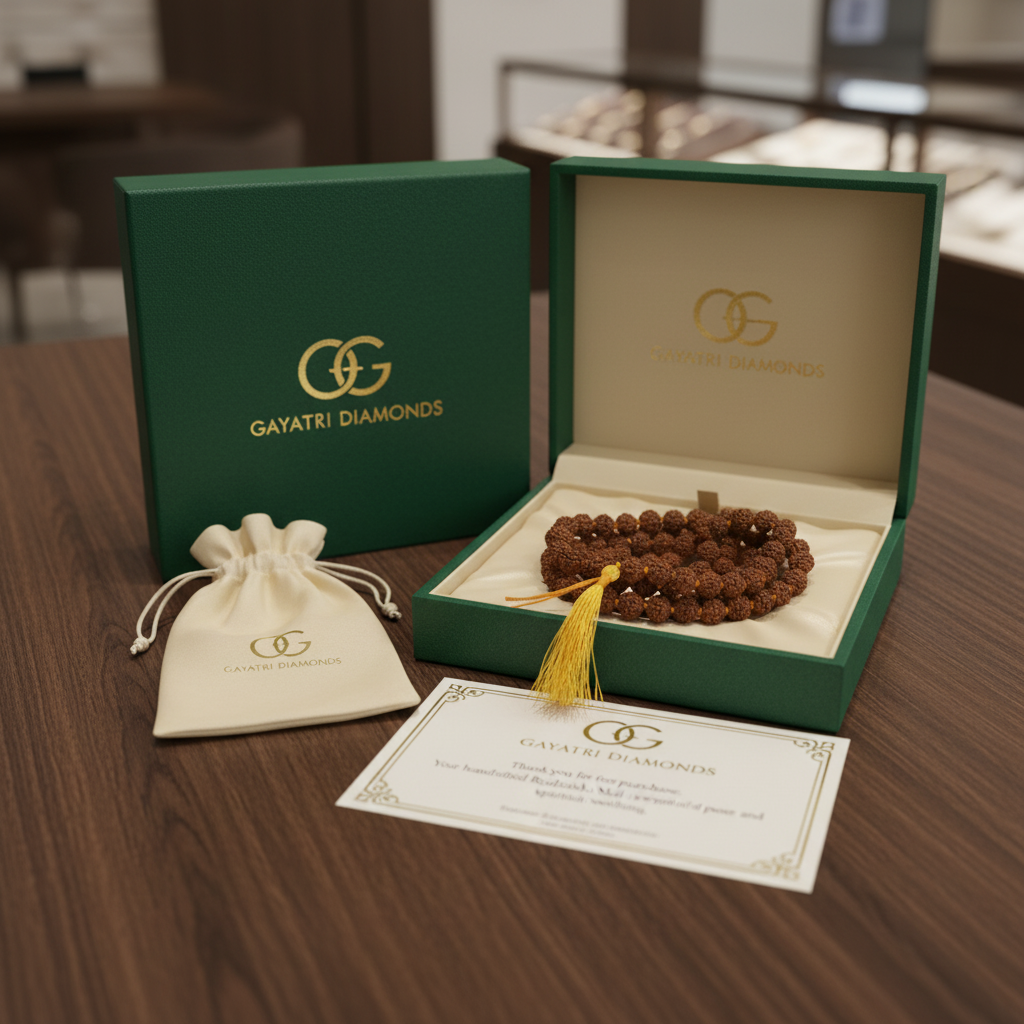 Rudraksha Mala  8 MM