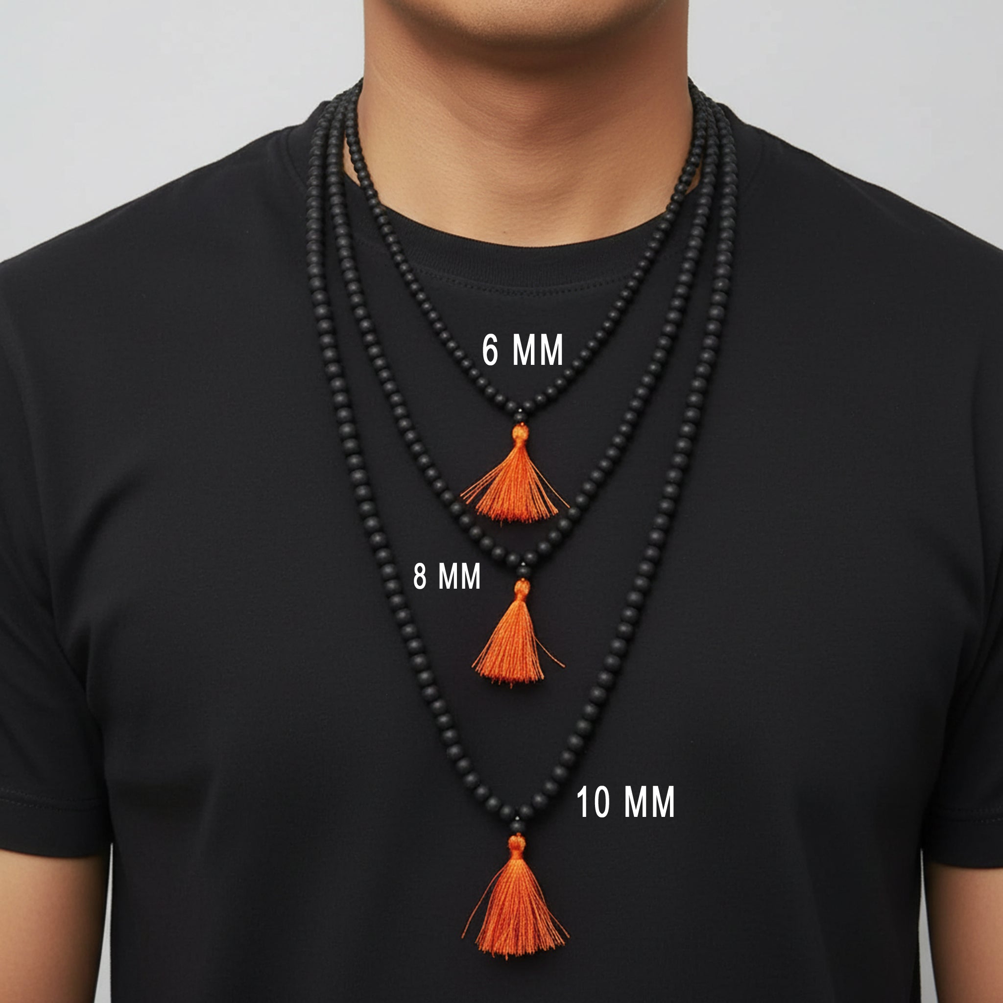 8 MM Karungali Mala Certified