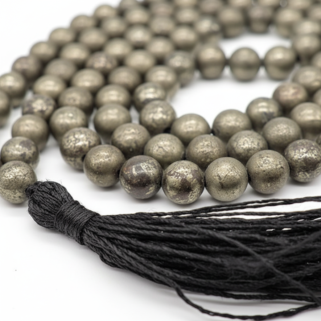 Pyrite Mala : Money Magnet Mala