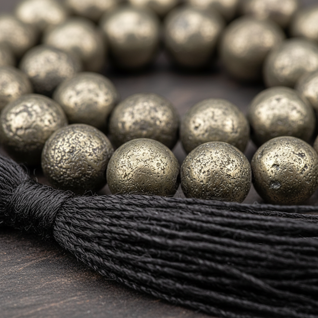Pyrite Mala : Money Magnet Mala