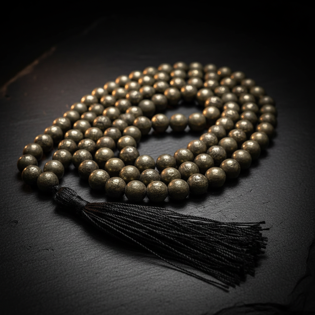 Pyrite Mala : Money Magnet Mala