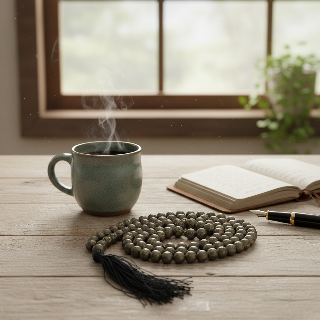 Pyrite Mala : Money Magnet Mala